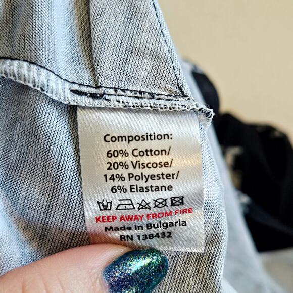 Modcloth x Breakfast for Dinner Sleep Bright Nightgown Robot Print Womens Large - Picture 5 of 6